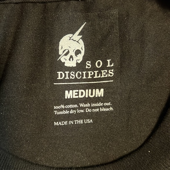 Black Sol Disciples Tee - Picture 4 of 4